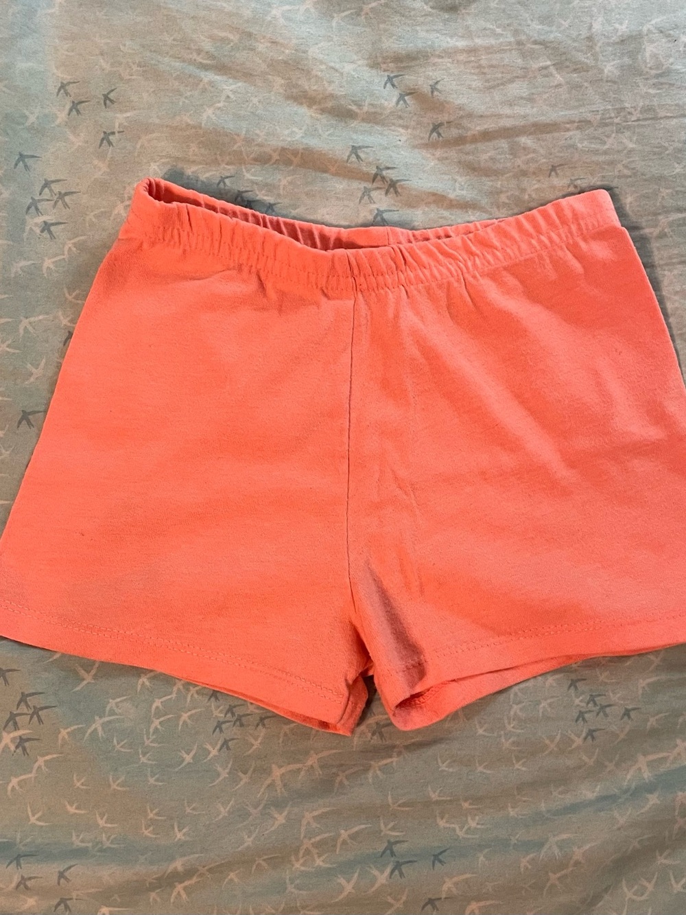 Kids’ Coral Elastic-Waist Casual Shorts